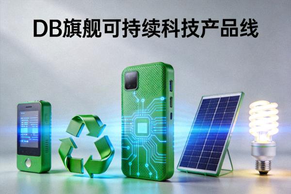 DB旗舰可持续科技产品线 - 环保与创新结合的绿色技术产品